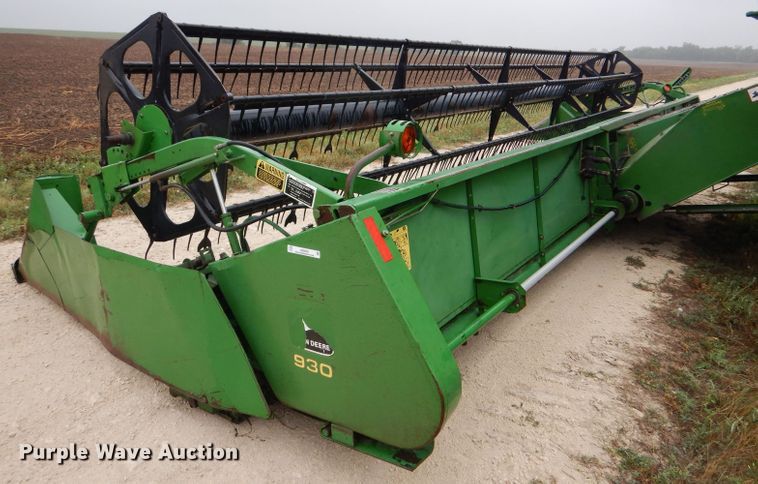 image for item LB9850 John Deere 930F  flex head