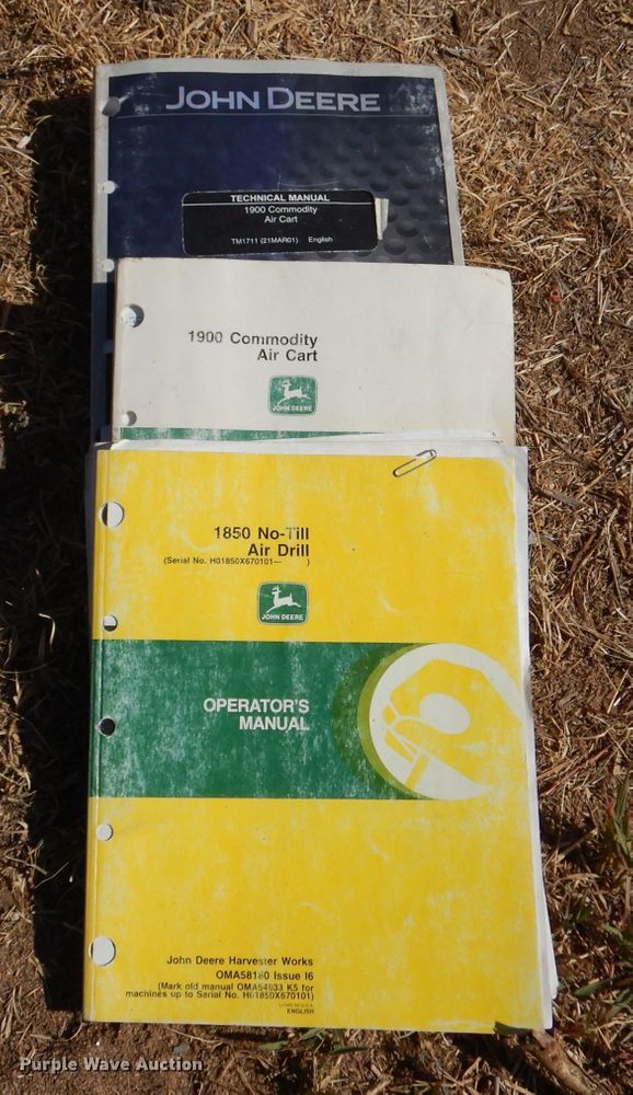 image for item LB9893 John Deere 1850  air seeder