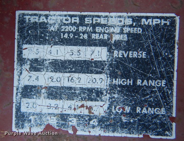 image for item LB9956 International 574  tractor