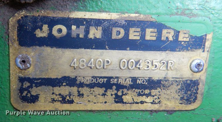 image for item LB9957 1979 John Deere 4840  tractor