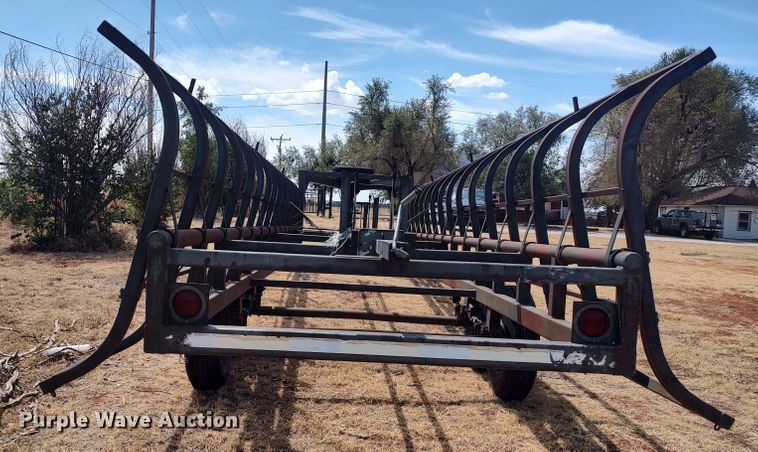 image for item LK9079 2006 Pride of the Prairie  hay bale trailer