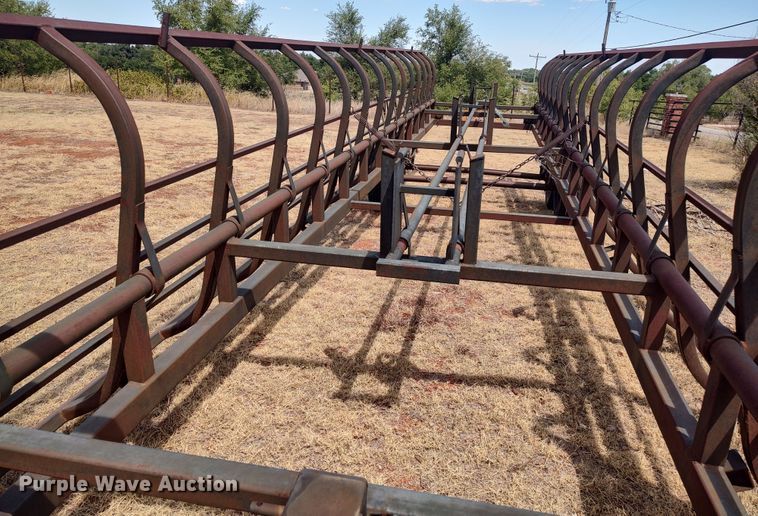 image for item LK9079 2006 Pride of the Prairie  hay bale trailer