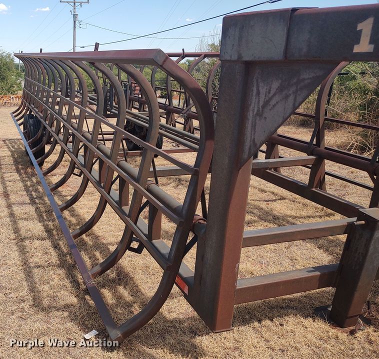 image for item LK9079 2006 Pride of the Prairie  hay bale trailer