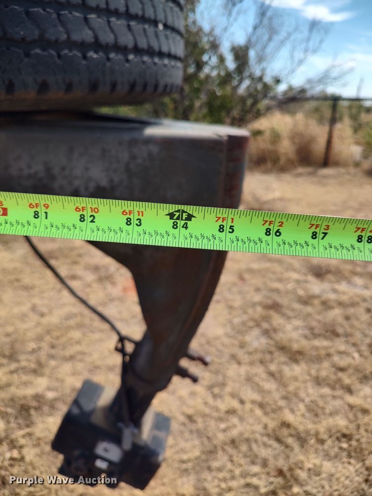 image for item LK9079 2006 Pride of the Prairie  hay bale trailer