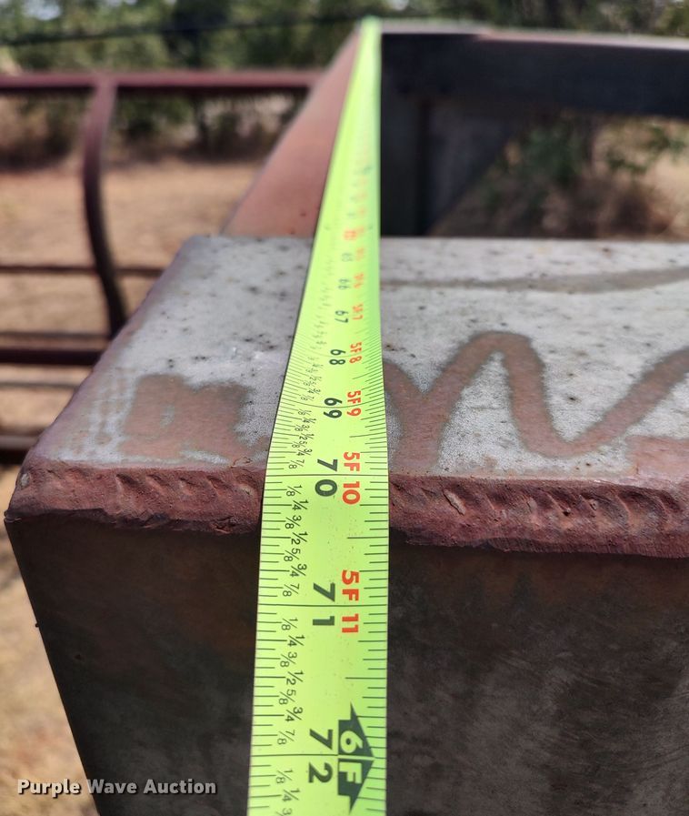 image for item LK9079 2006 Pride of the Prairie  hay bale trailer