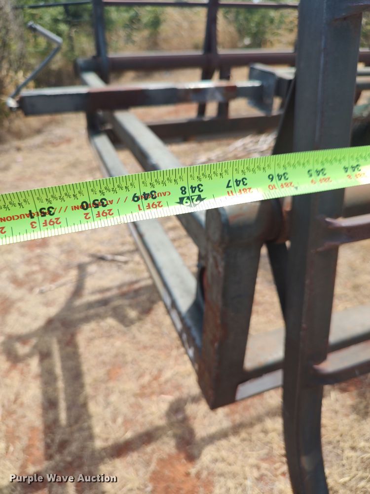 image for item LK9079 2006 Pride of the Prairie  hay bale trailer