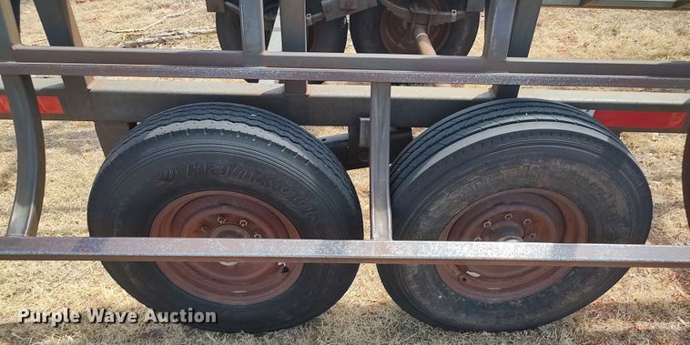 image for item LK9079 2006 Pride of the Prairie  hay bale trailer