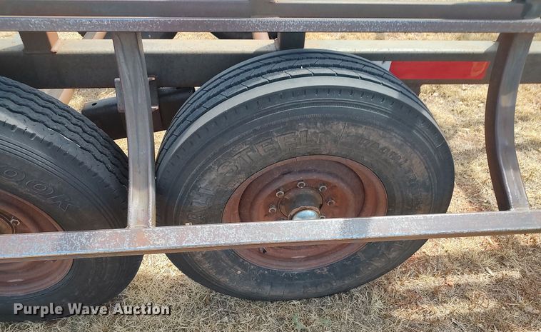 image for item LK9079 2006 Pride of the Prairie  hay bale trailer