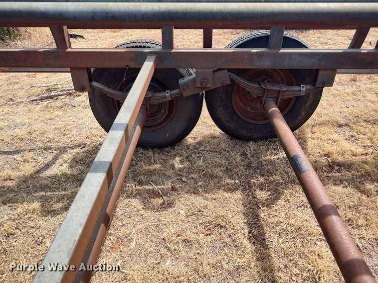 image for item LK9079 2006 Pride of the Prairie  hay bale trailer