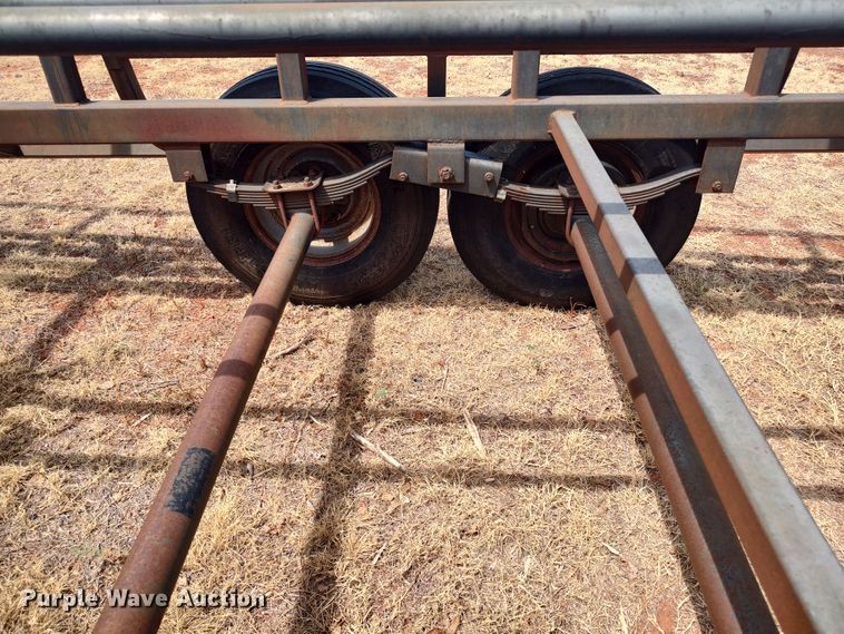 image for item LK9079 2006 Pride of the Prairie  hay bale trailer