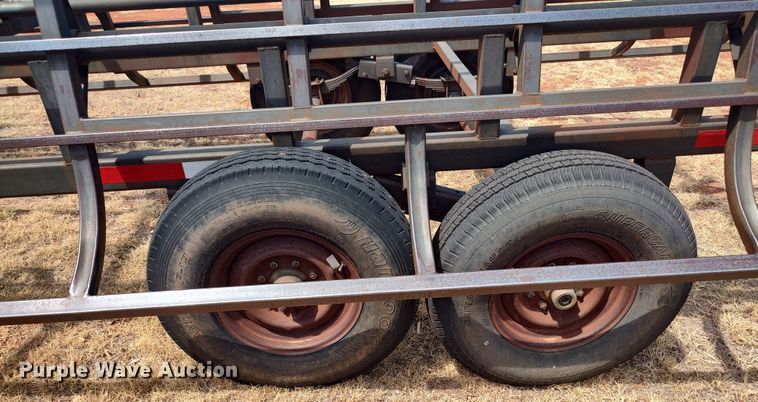 image for item LK9079 2006 Pride of the Prairie  hay bale trailer