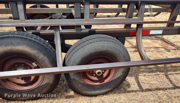 image for item LK9079 2006 Pride of the Prairie  hay bale trailer