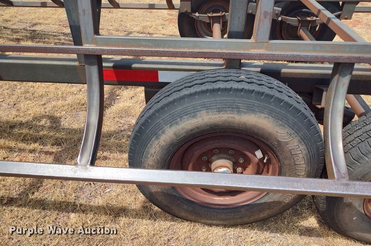 image for item LK9079 2006 Pride of the Prairie  hay bale trailer