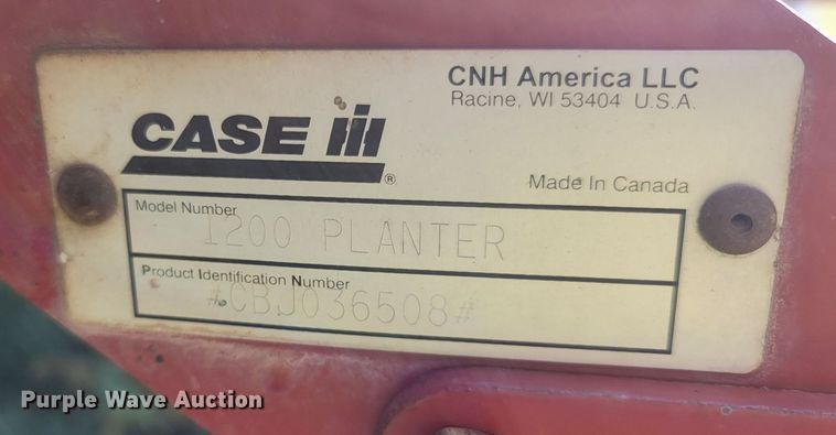 image for item LM9660 2008 Case IH 1200  planter