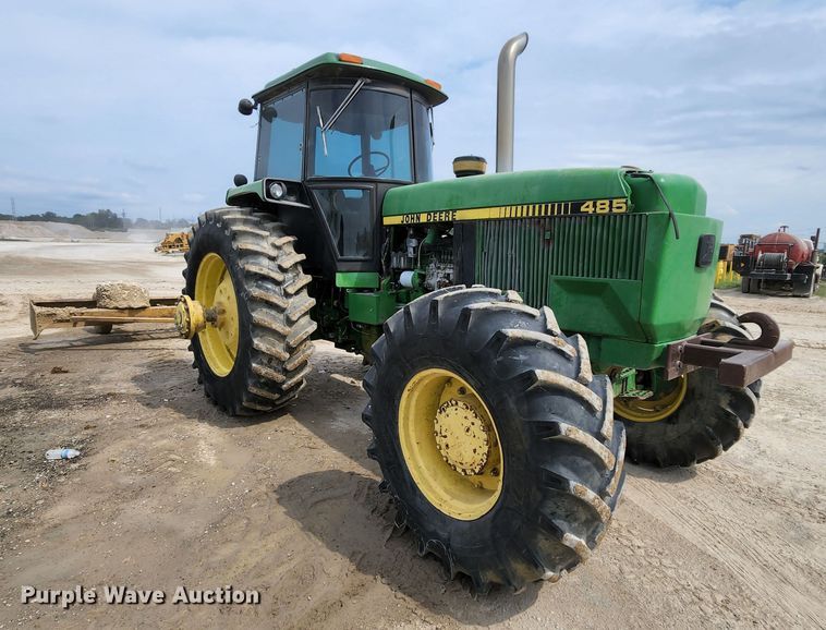 image for item MK9158 1987 John Deere 4850  MFWD tractor