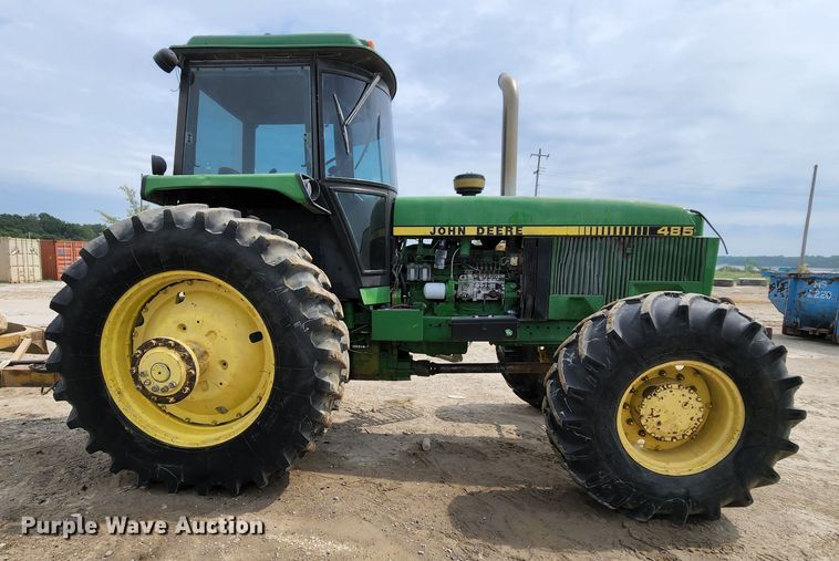 image for item MK9158 1987 John Deere 4850  MFWD tractor