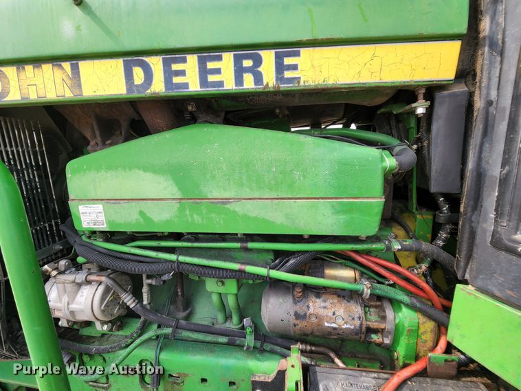 image for item MK9158 1987 John Deere 4850  MFWD tractor