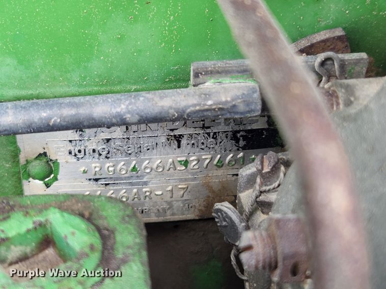 image for item MK9158 1987 John Deere 4850  MFWD tractor