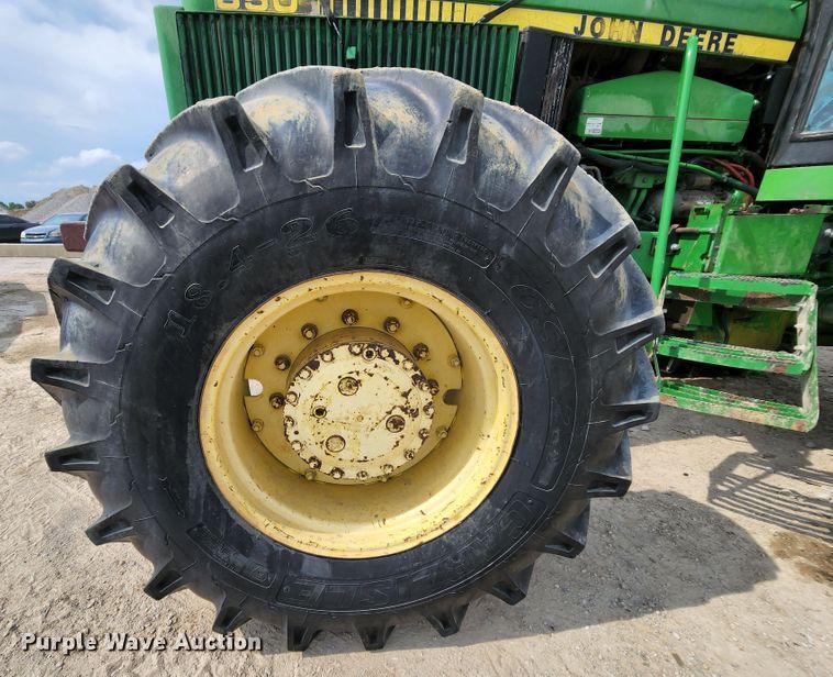 image for item MK9158 1987 John Deere 4850  MFWD tractor