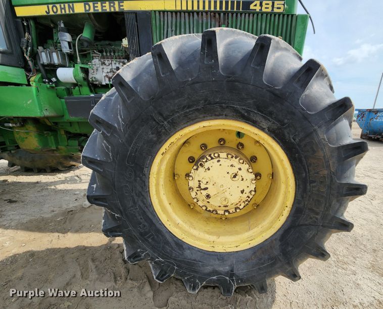 image for item MK9158 1987 John Deere 4850  MFWD tractor