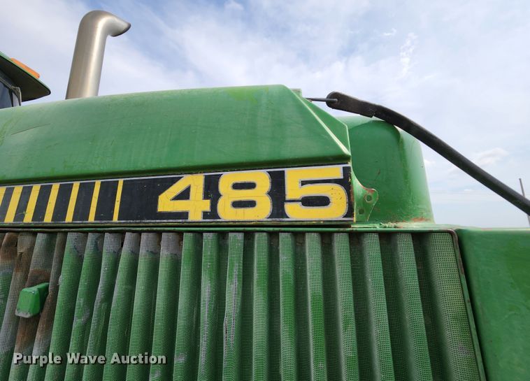 image for item MK9158 1987 John Deere 4850  MFWD tractor