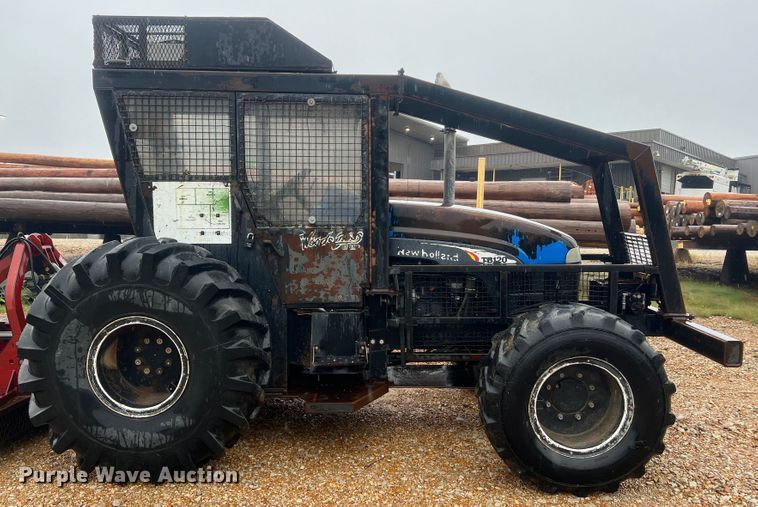 image for item MR9791 New Holland TB120  MFWD tractor
