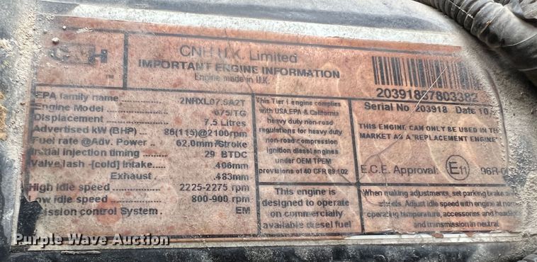 image for item MR9791 New Holland TB120  MFWD tractor