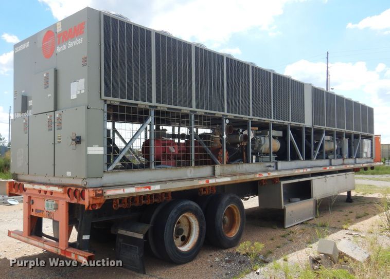 image for item DB7859 1997 Wabash National  flatbed trailer with chiller