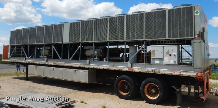 image for item DB7859 1997 Wabash National  flatbed trailer with chiller