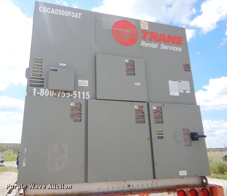 image for item DB7859 1997 Wabash National  flatbed trailer with chiller