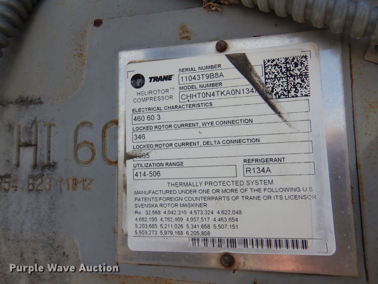 image for item DB7859 1997 Wabash National  flatbed trailer with chiller