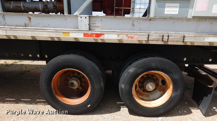 image for item DB7859 1997 Wabash National  flatbed trailer with chiller