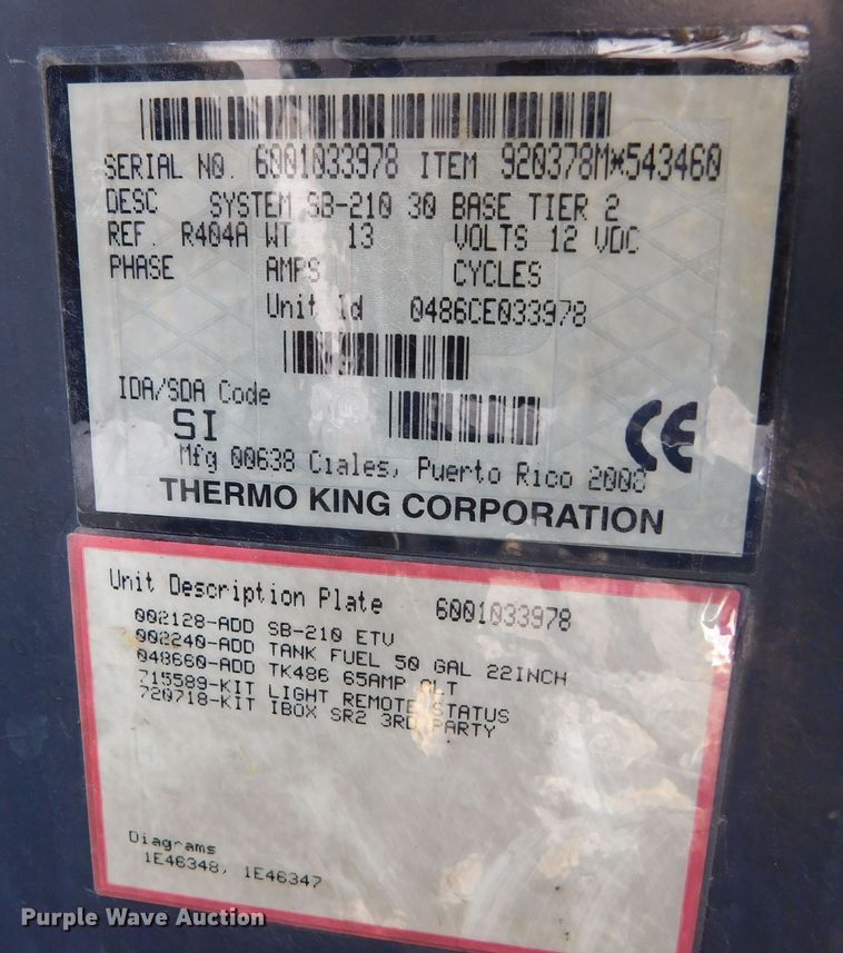 image for item DJ7715 2009 Utility 3000R  refrigerated van trailer