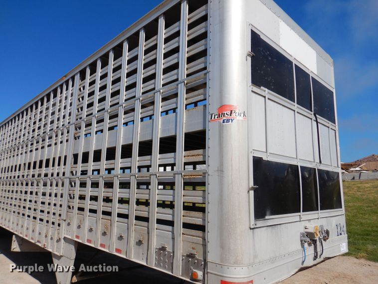 image for item DK2026 2004 M.H. EBY TransPork  livestock trailer