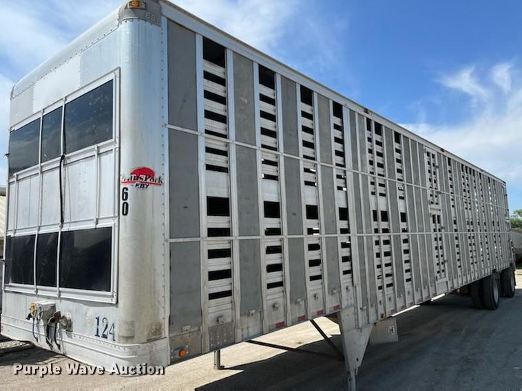 image for item DK2026 2004 M.H. EBY TransPork  livestock trailer