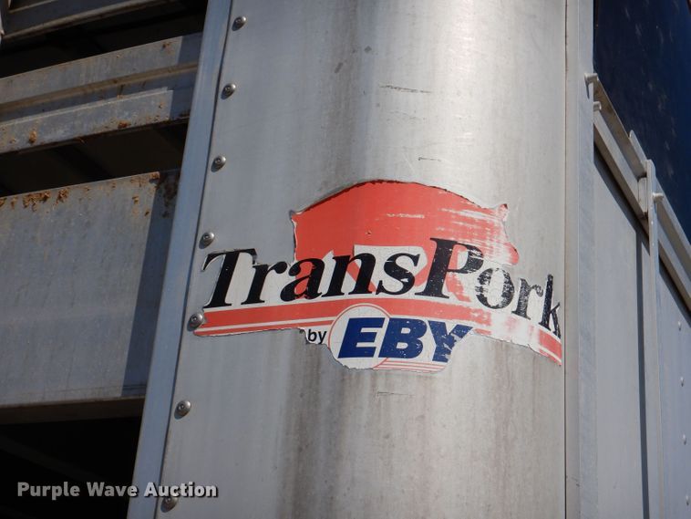 image for item DK2026 2004 M.H. EBY TransPork  livestock trailer
