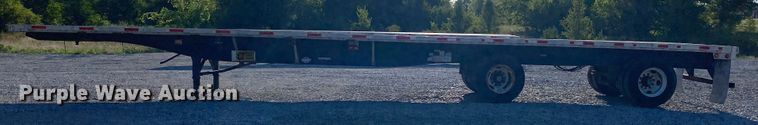 image for item DK6391 2002 Utility Trailers FLBD  flatbed trailer