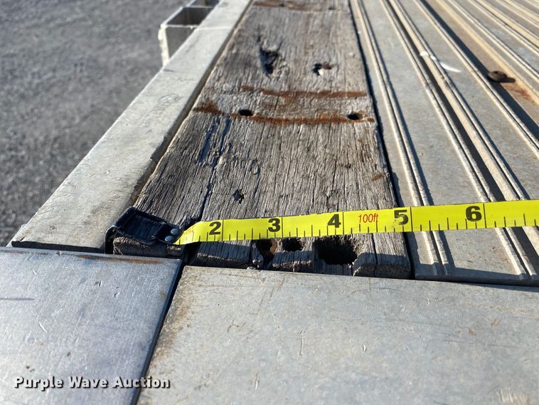 image for item DK6391 2002 Utility Trailers FLBD  flatbed trailer