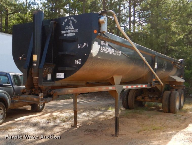 image for item DK6997 2017 Armor Lite SHD32  end dump trailer