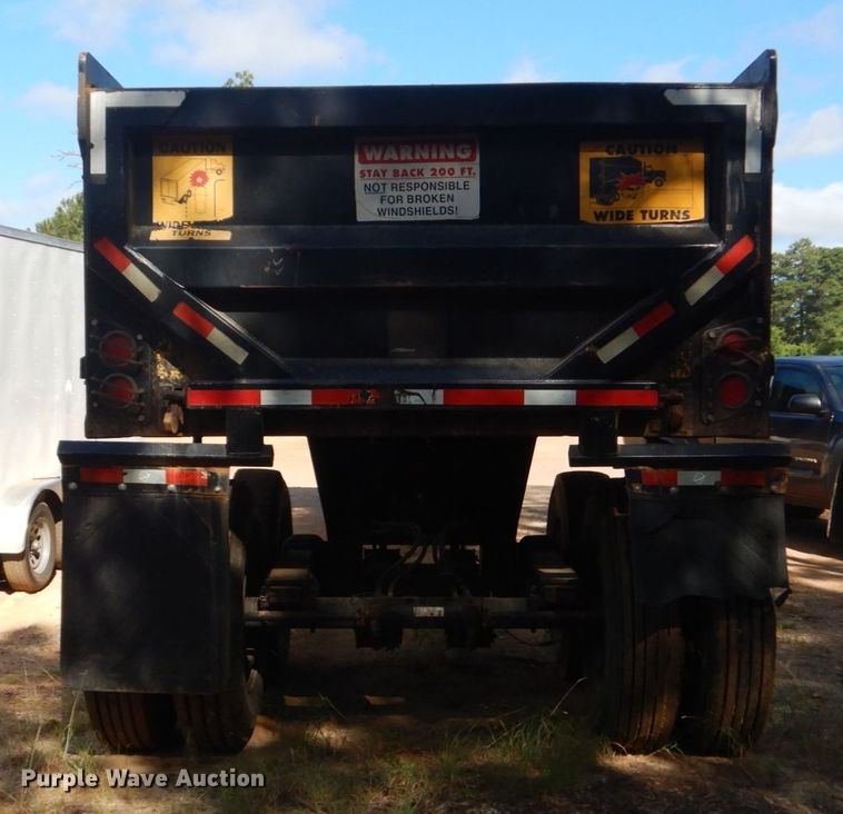 image for item DK6997 2017 Armor Lite SHD32  end dump trailer