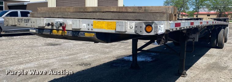 image for item DM4094 2003 Utility Trailer MFG FLBD  flatbed trailer
