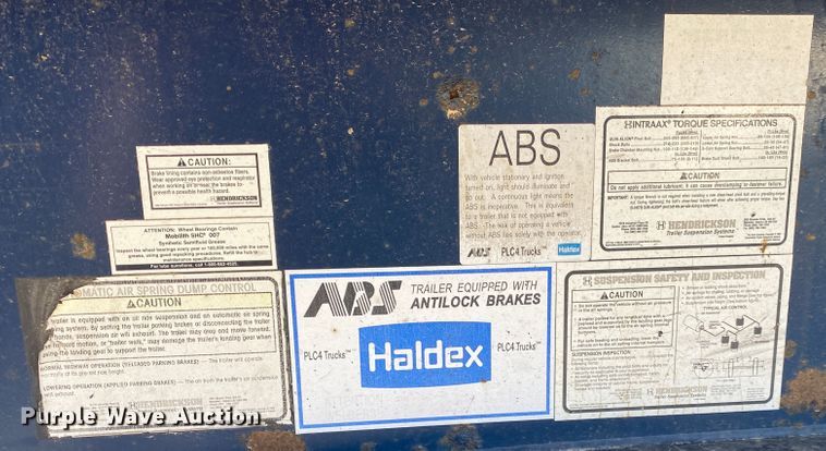 image for item DM4094 2003 Utility Trailer MFG FLBD  flatbed trailer