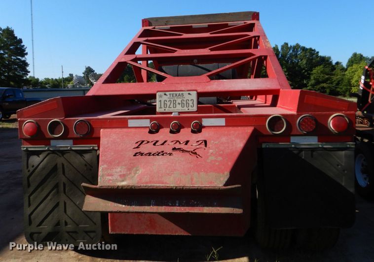 image for item DO1429 2019 Puma  bottom dump trailer