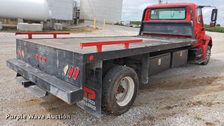 image for item DP4820 2003 International 4300  dump flatbed truck