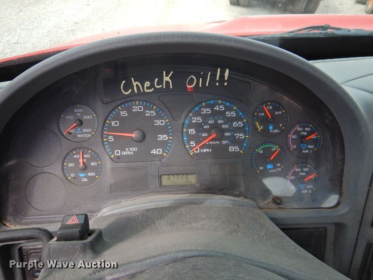 image for item DP4820 2003 International 4300  dump flatbed truck