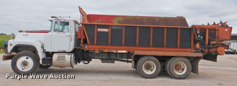 image for item DP4823 1990 Mack RD690S  manure spreader truck