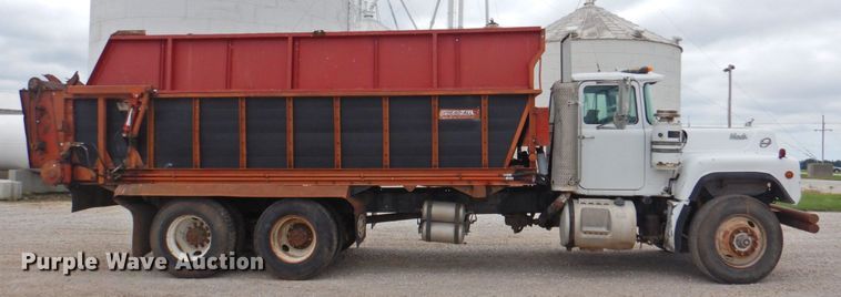 image for item DP4823 1990 Mack RD690S  manure spreader truck