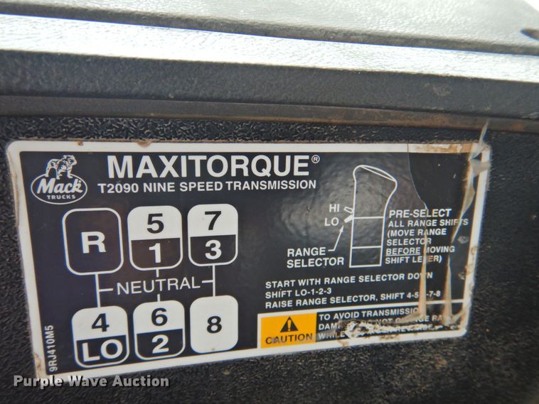 image for item DP4823 1990 Mack RD690S  manure spreader truck