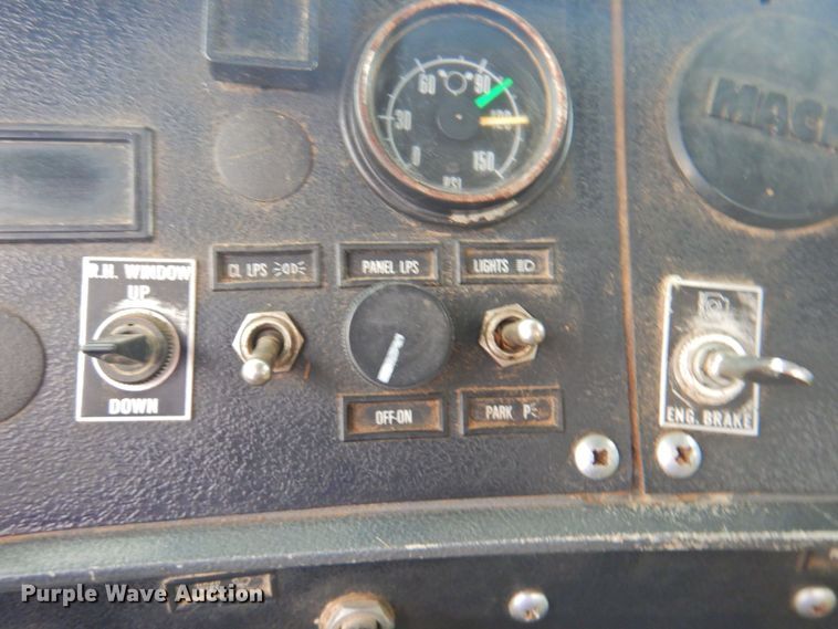 image for item DP4823 1990 Mack RD690S  manure spreader truck