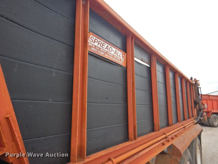 image for item DP4823 1990 Mack RD690S  manure spreader truck